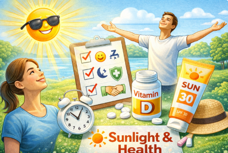 공원에서 햇빛 쬐고 있는 모습