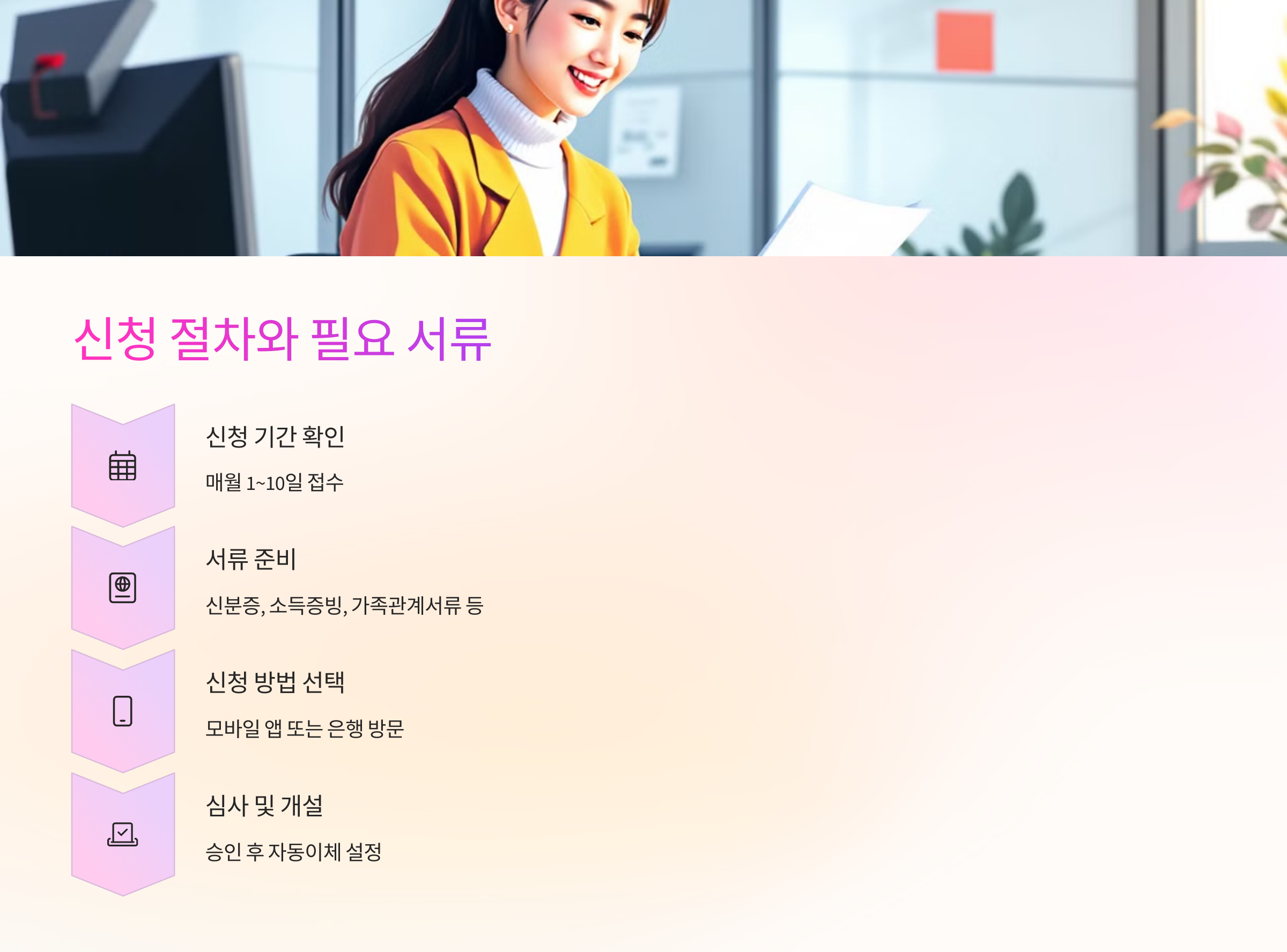 신청 절차와 필요 서류 📝