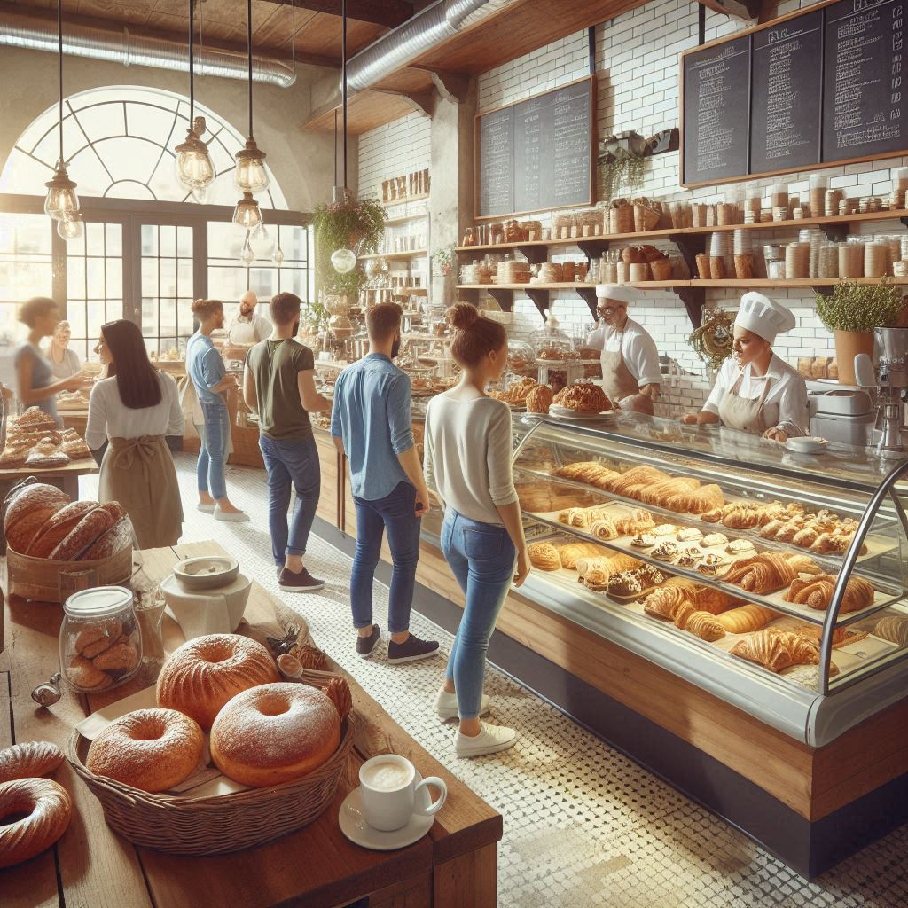 베이커리 배경