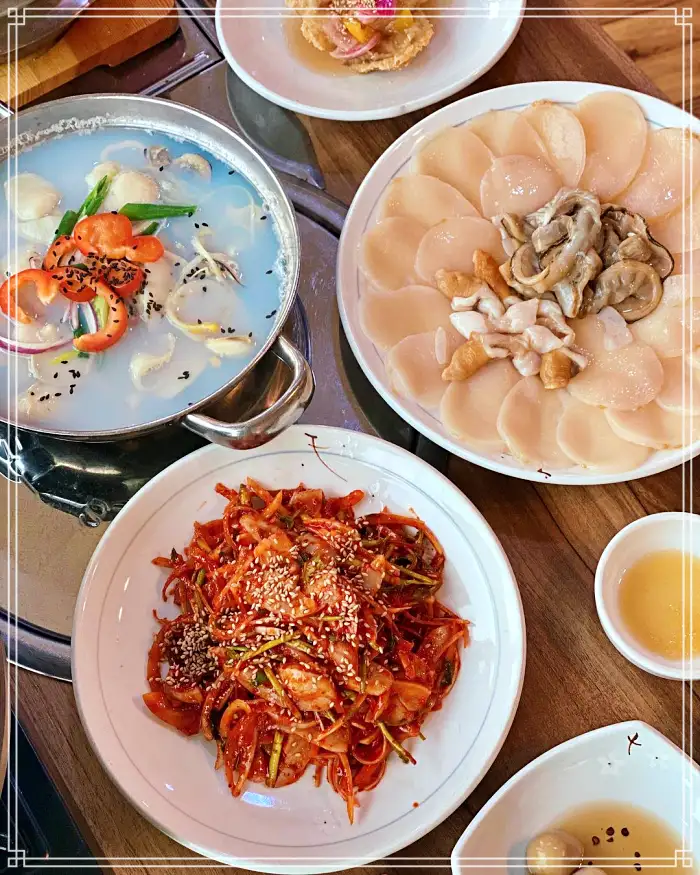 한국인의 밥상 전남 장흥 표고버섯&#44; 키조개 관자&#44; 한우 소고기&#44; 삼합 맛집