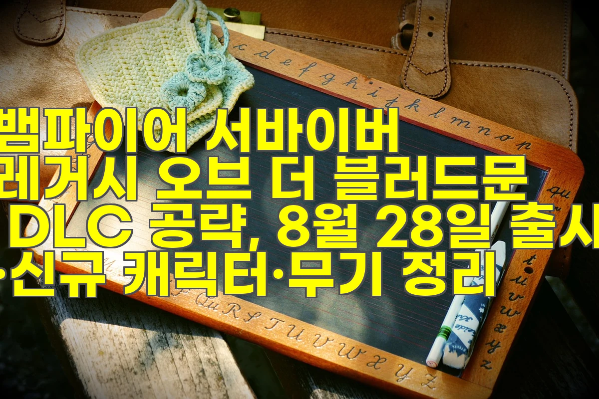 뱀파이어 서바이버 레거시 오브 더 블러드문