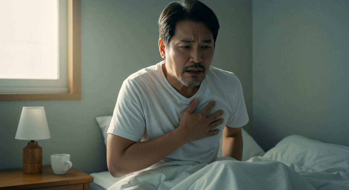 가슴통증, 고지혈증, 아침가슴통증