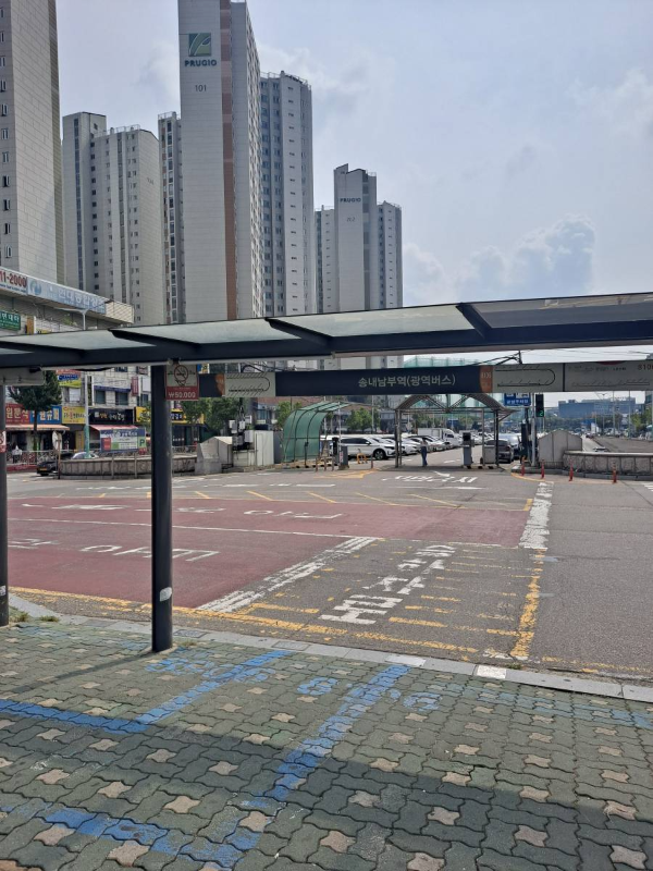 G8808 송내역 정류소 위치