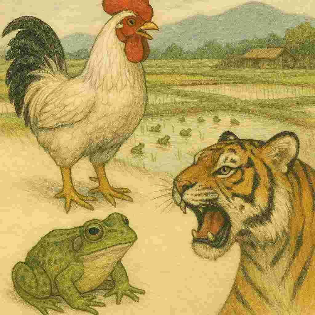 민요 속 동물소리 따라잡기: 닭, 개구리, 호랑이까지