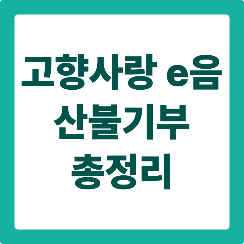 고향사랑기부제