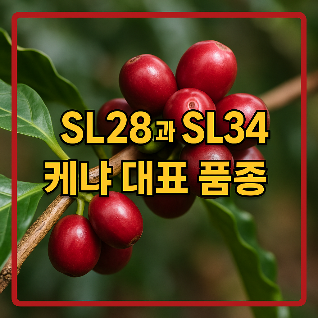 SL28과 SL34 케냐 대표 품종