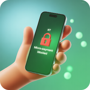 KT 소액결제 차단&middot;해제방법 이미지