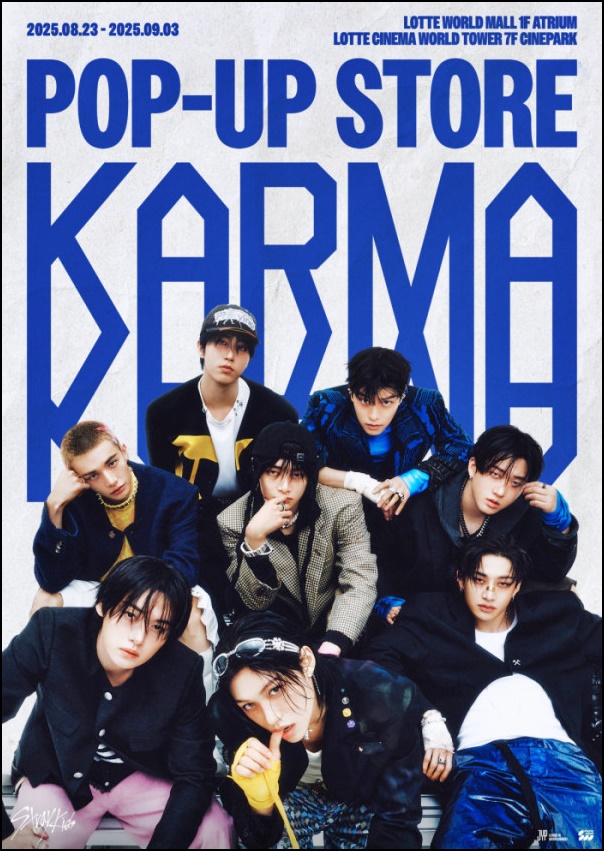 "Is This a Locker Room, or a Pop-up?"&hellip; Stray Kids 'KARMA' Pop-up, Lands in Jamsil Today (23rd)! (Attractions, Tips Summary)