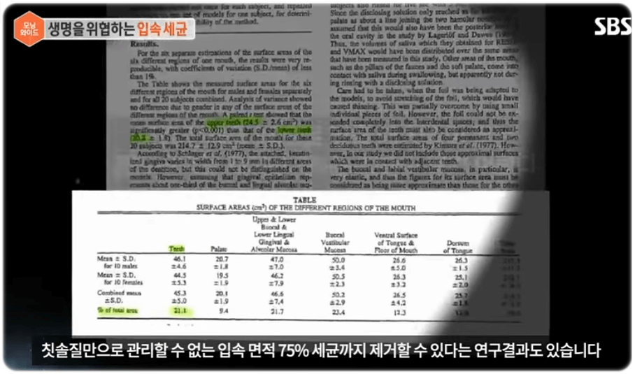양치 후 가글