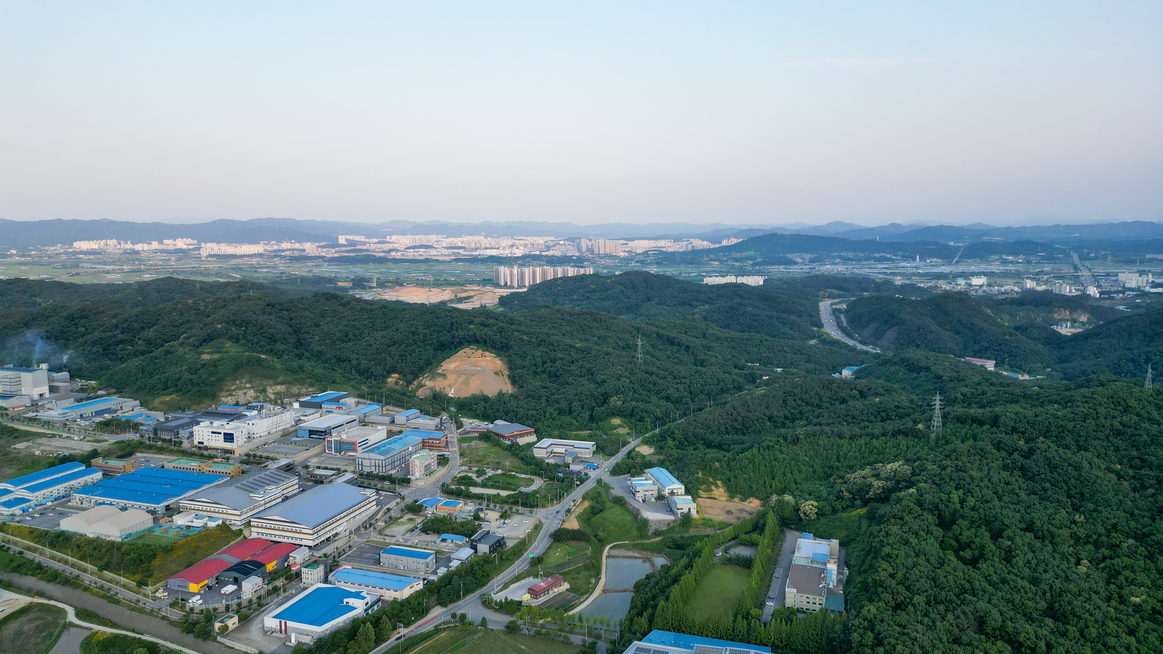 옥산 하늘 풍경