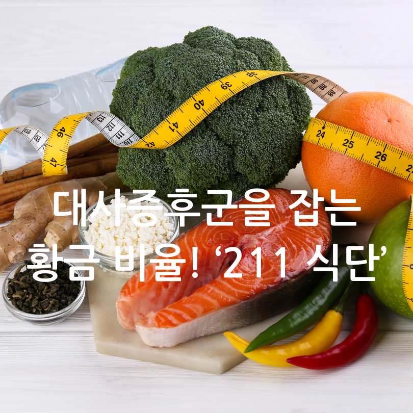 대사증후군 증상, 211 식단