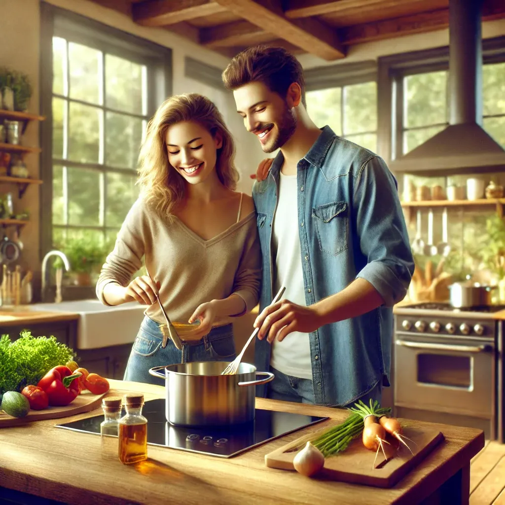 다른 사람과 함께 요리하는 꿈