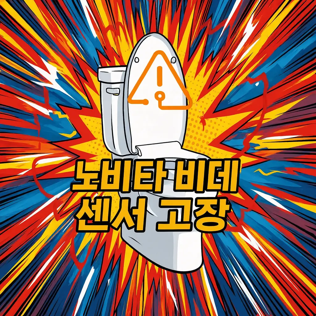 노비타 비데 센서 고장