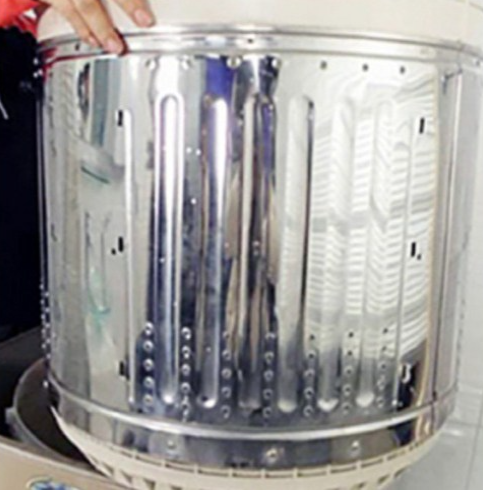 깨끗해진 세탁기