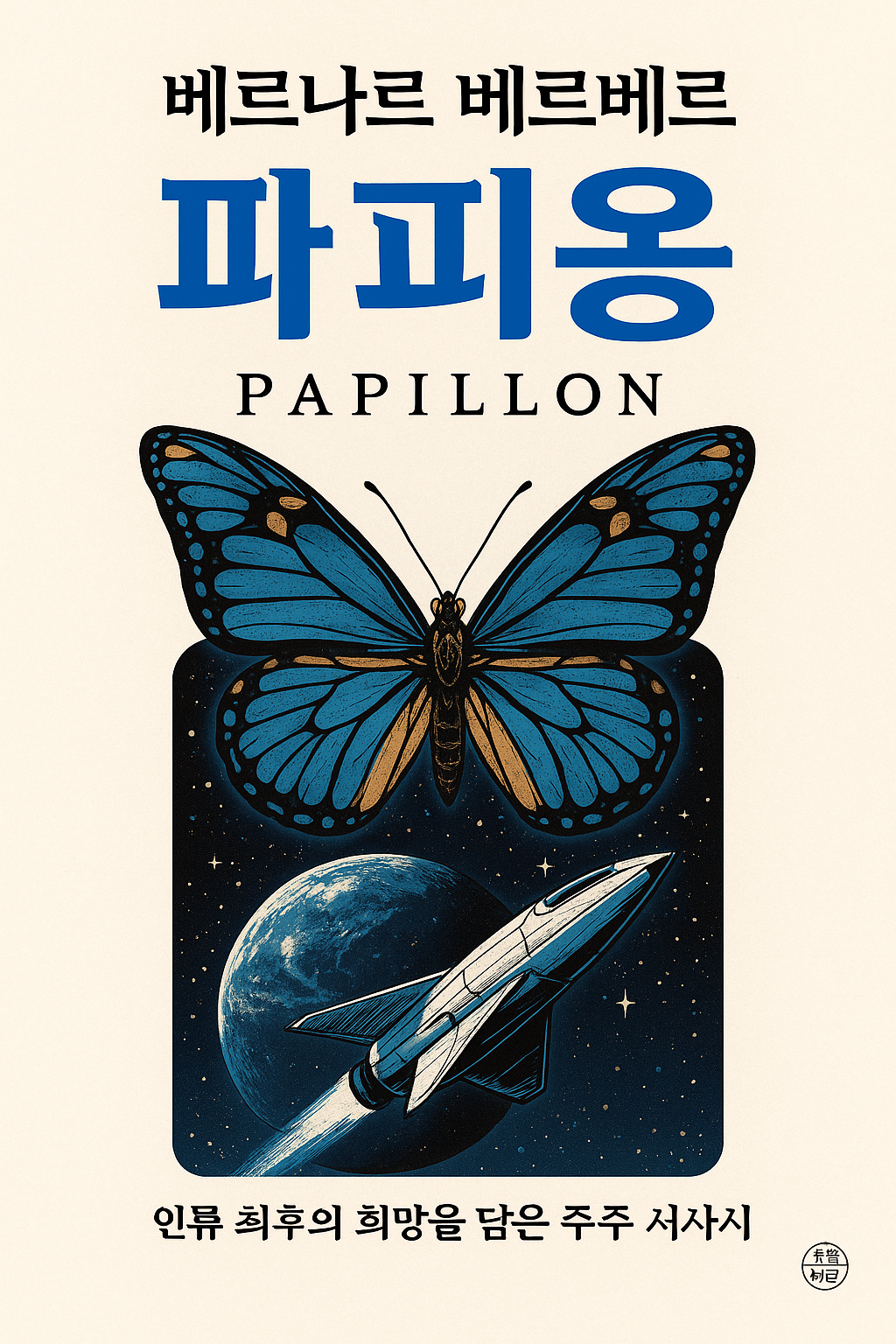 베르나르베르베르 파피용문구과나비와비행선이미지