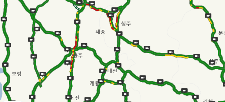 고속도로 교통상황 CCTV 보는 방법