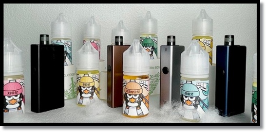 편의점 액상형 전자담배(뷰즈고 VuseGo버블몬 Bubblmon)와 합성 니코틴 액상형 전자담배, 무엇이 다르고 문제점은 무엇? 편의점 알바팁까지