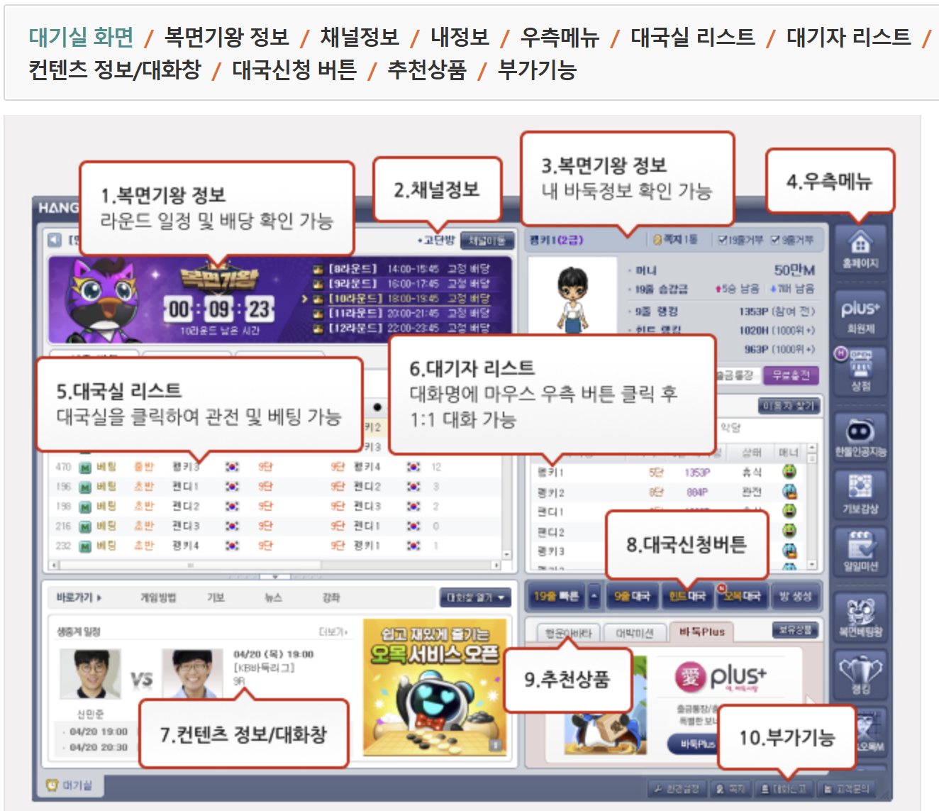 한게임, 한게임 바둑 (200% 즐기는 방법)