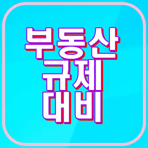 부동산규제대비