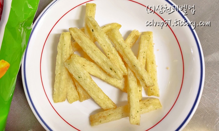 감자튀김 모양의 감튀