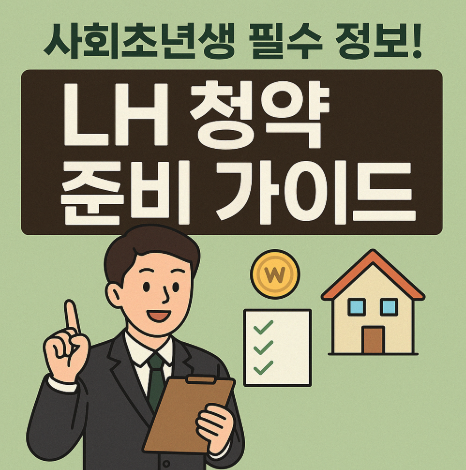 사회 초년생을 위한 LH 청약 준비 가이드