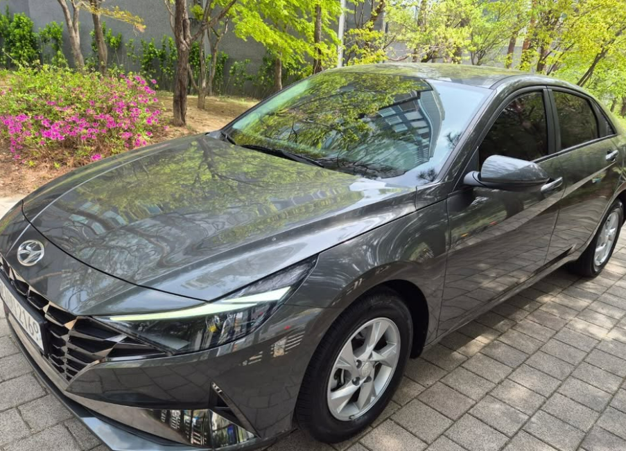 아반떼-엔진오일