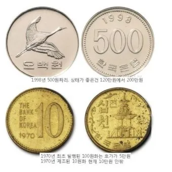 10원 희귀동전 년도 가격표 금액_20