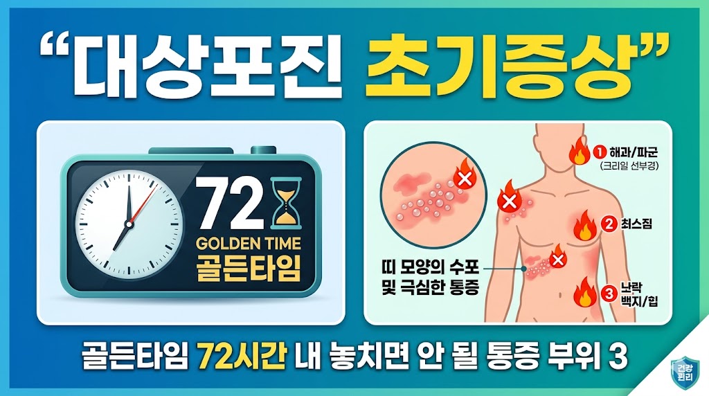 대상포진 초기증상