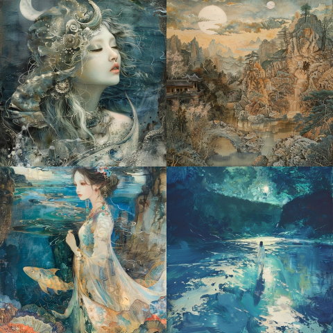 미드저니로-아오키가하라-주하이(青木ヶ原樹海)-이미지-생성