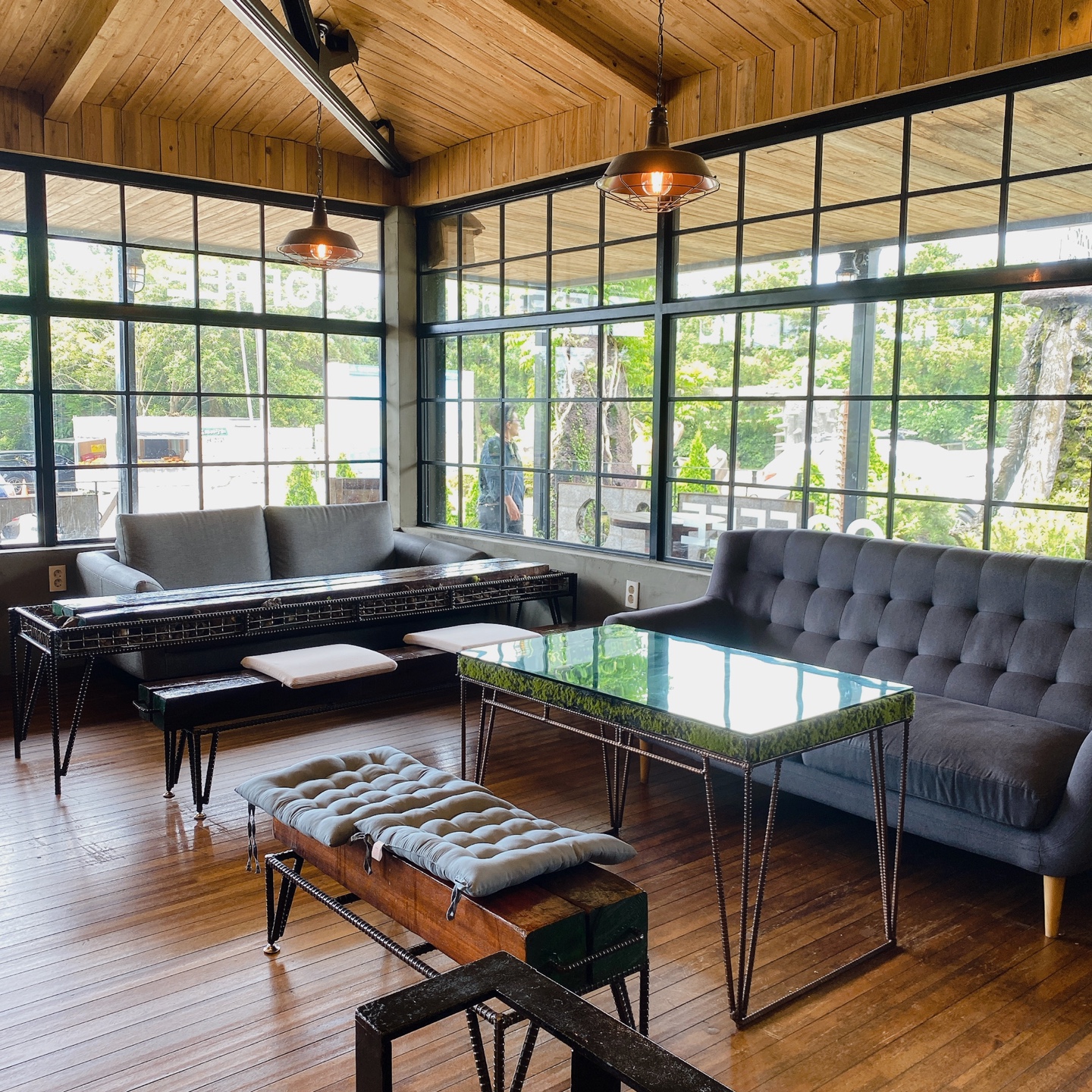 제주 노형동 러브랜드 정원카페 미스틱3도 피크닉 한라봉 흑돼지