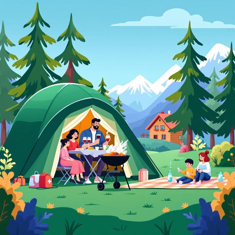 공유누리 캠핑장