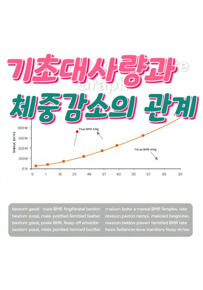 1.기초대사량과 체중감소의 관계