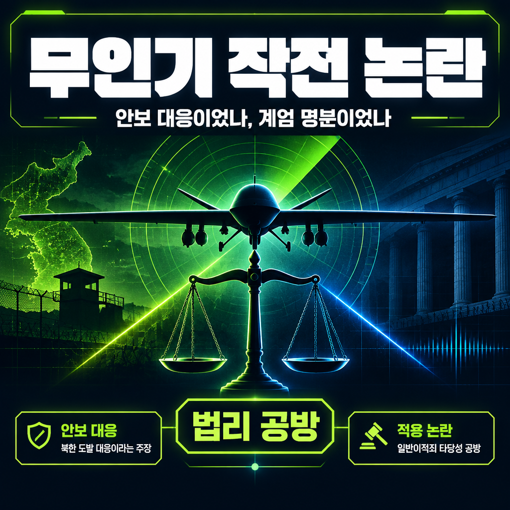 무인기 작전 논란