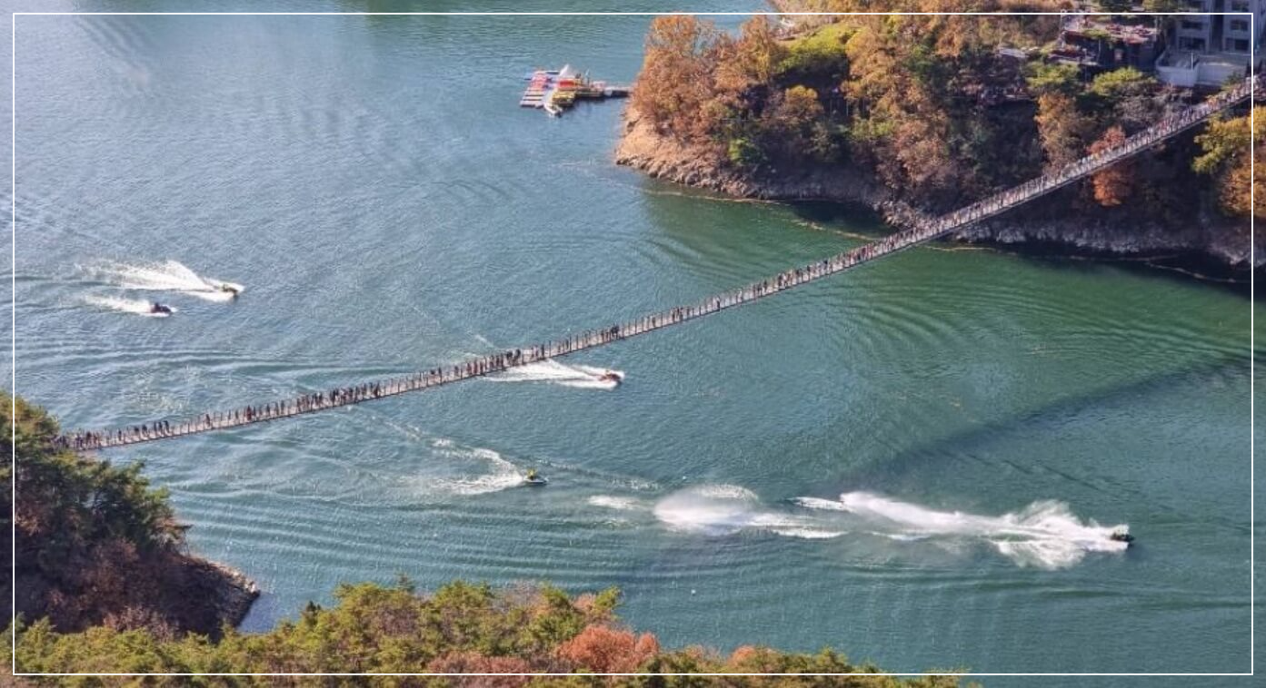 제천 가볼만한곳 베스트10 옥순봉 출렁다리