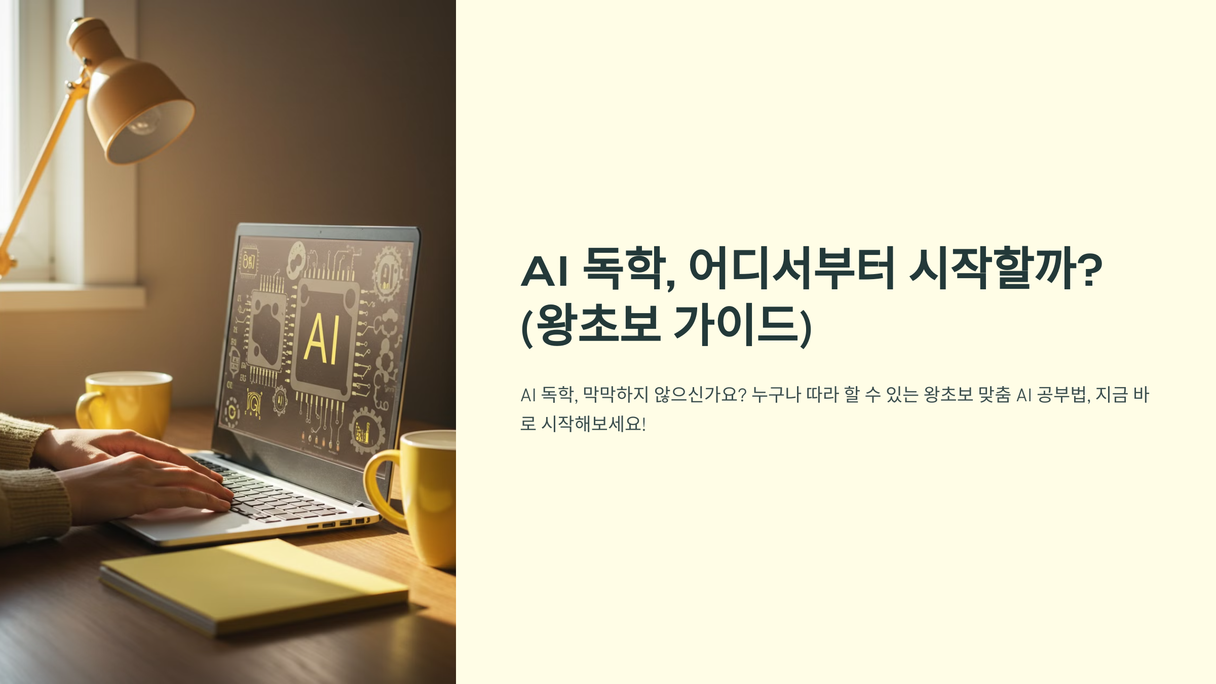 AI 독학 왕초보 가이드