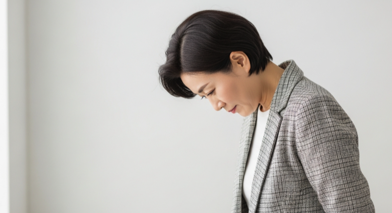 등이 굽는 초기 증상 자세