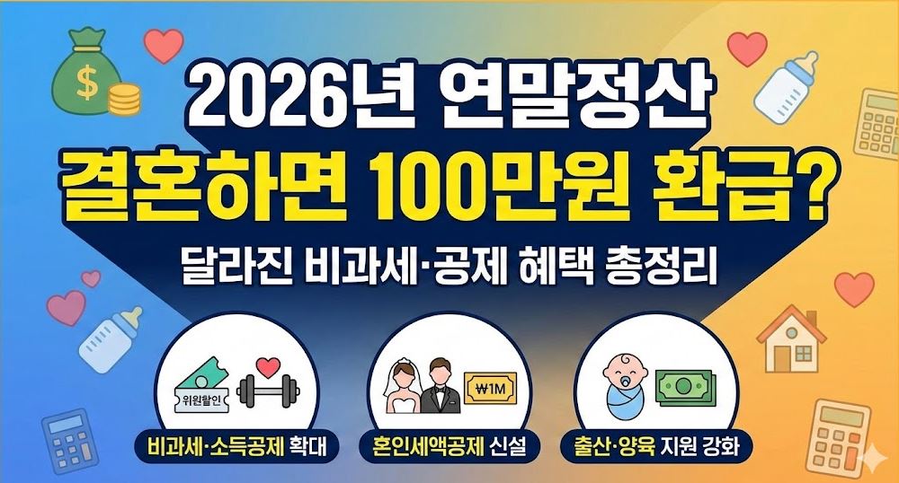 2026 연말정산 총 정리 썸네일 사진