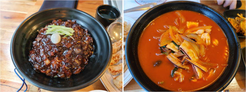 홍차이 짜장면, 해물 짬뽕