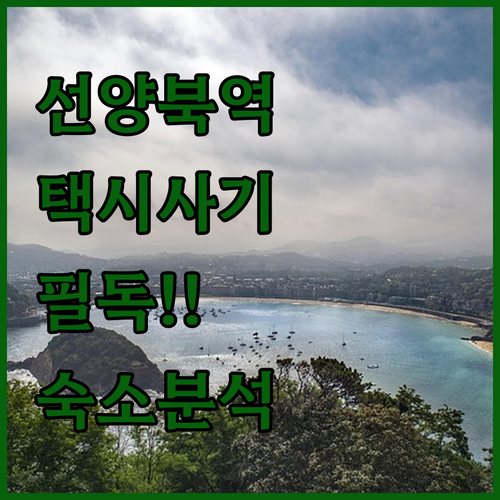 선양 북역 택시 사기 예방 팁과 직접..