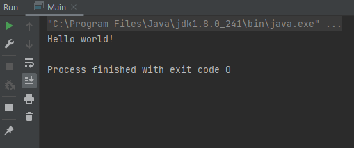 샘플 코드 실행