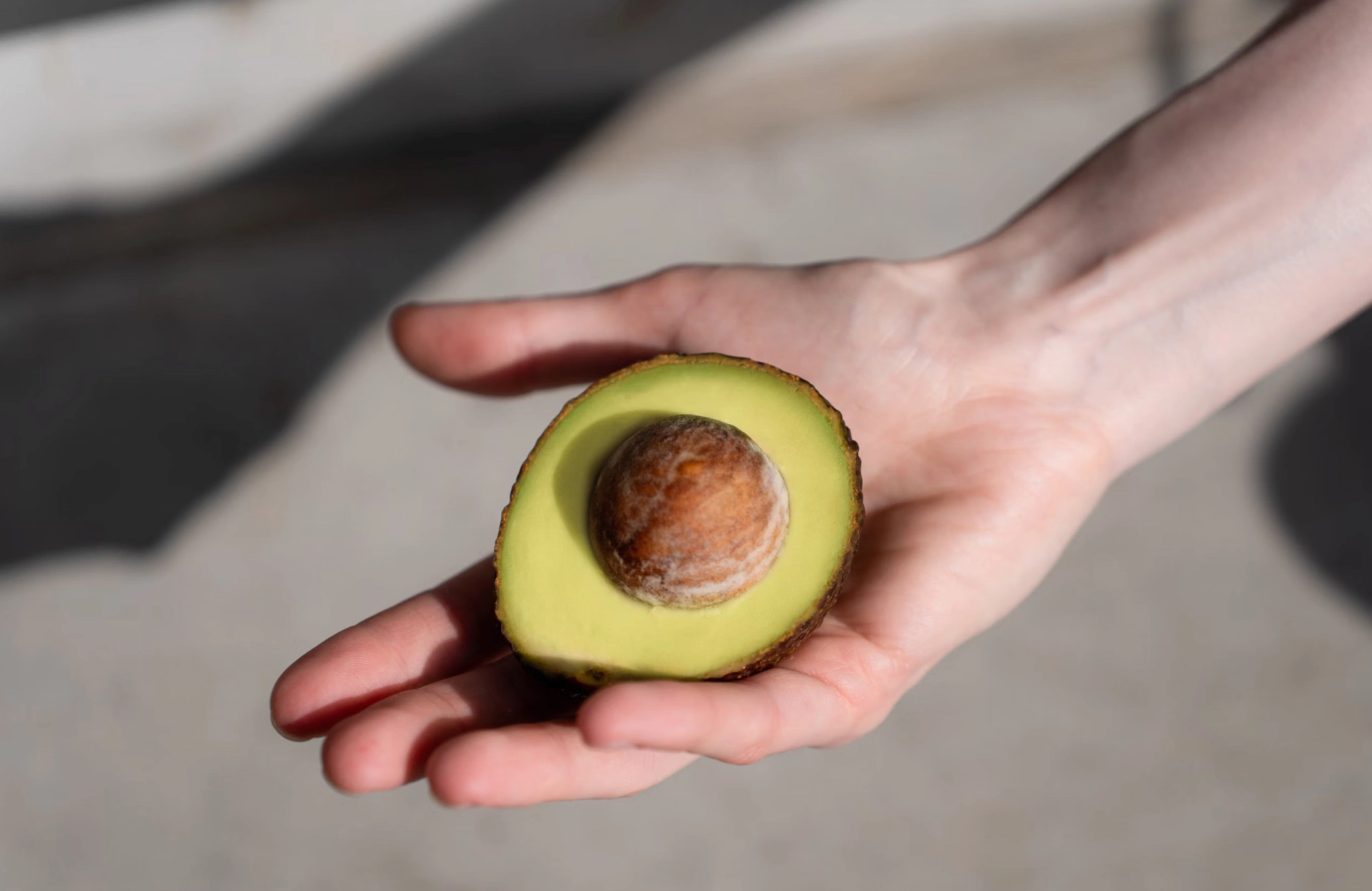 냉동 아보카도 바나나주스