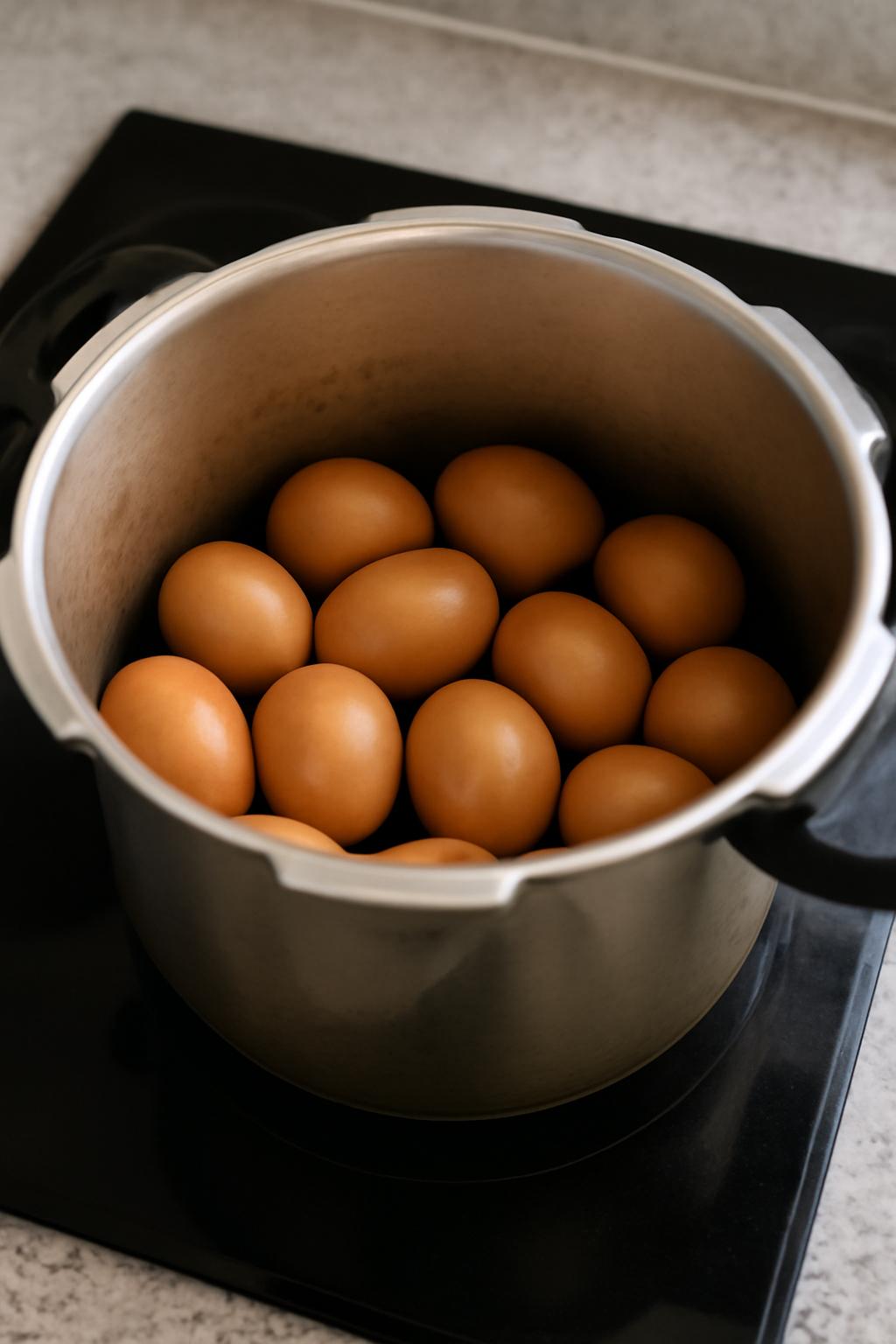 초간단! 압력솥 구운계란 만들기