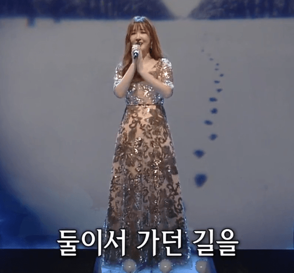 윤수현(이미자) 첫눈 내린 거리