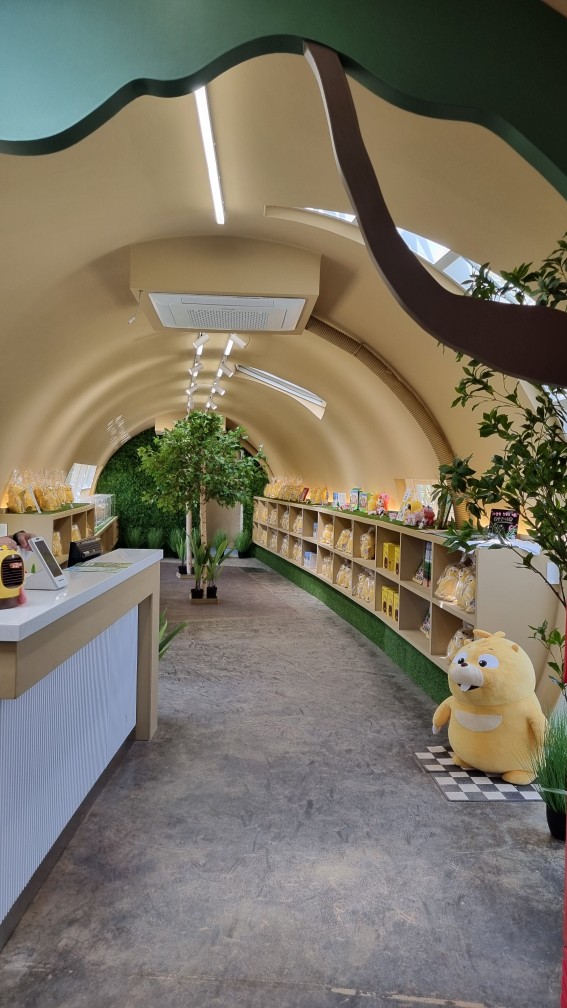 순천만 국가정원 동문 관람 코스 두다하우스 및 유미의세포들 (24년4월10일 기준 사진)