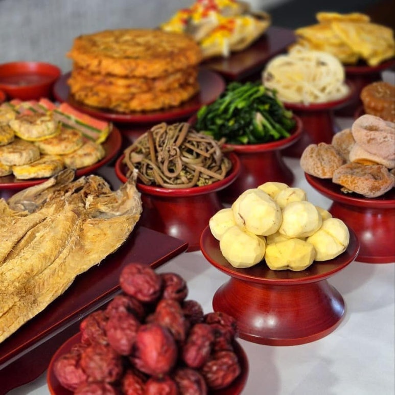 제사상차림 차례상차림