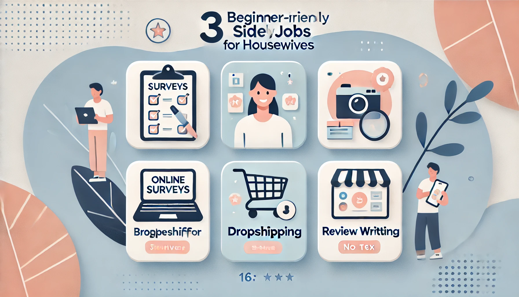 주부 부업 초보 추천 3가지