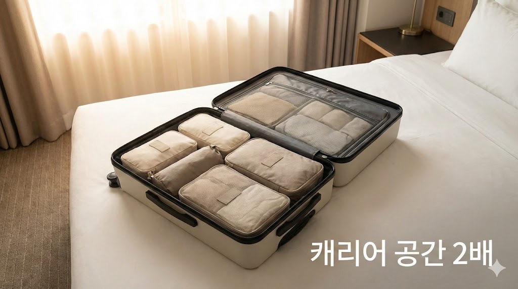 캐리어 공간 2배로 쓰는 법! 프로 여행자의 짐 싸는 방법 10가지(여행 짐 싸는 방법)