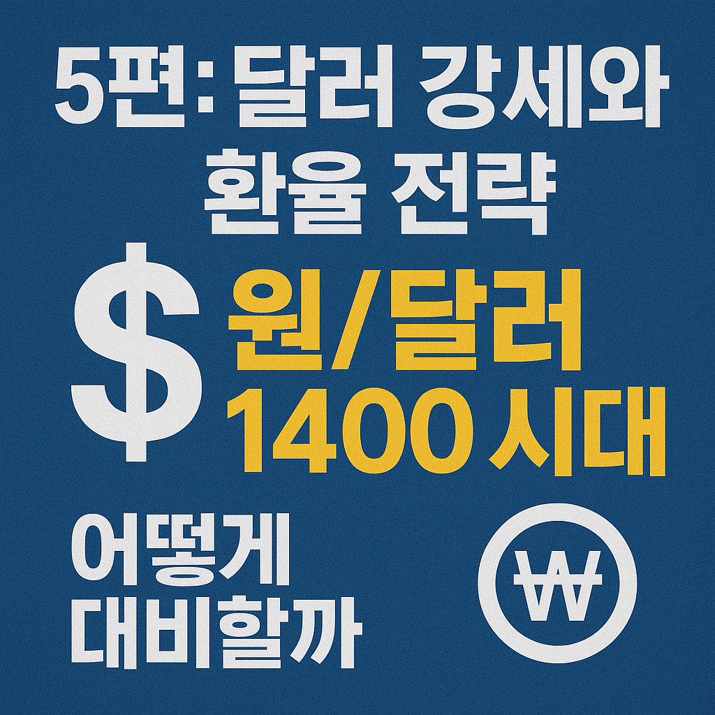 달러 강세와 환율 전략 — 원/달러 1400 시대, 어떻게 대비할까
환율전략,원달러환율전망,달러강세투자,환헷지ETF,달러자산투자,환율영향,1400원환율,금리환율상관관계,자산배분전략,해외ETF투자
