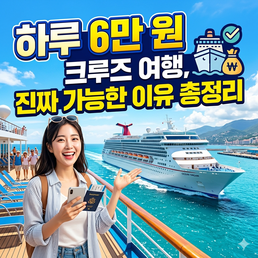 2026년 인천 출발 크루즈 일정, 가격 확인하러 가기