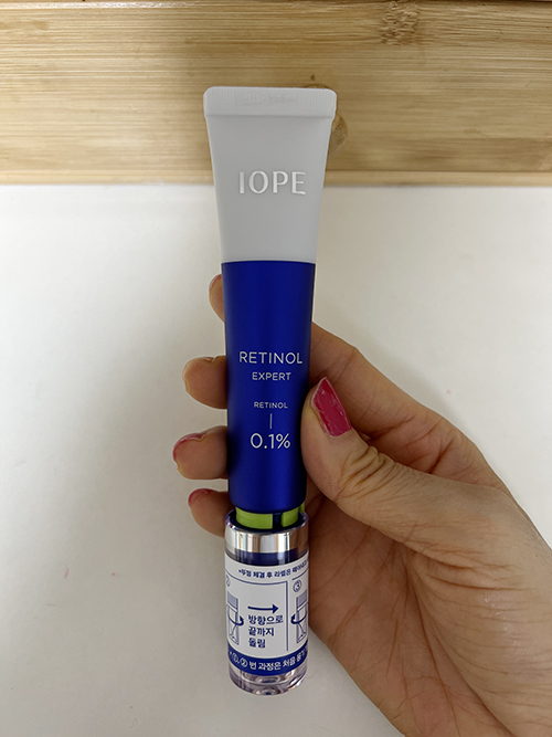 최근에 구매한 아이오페 레티놀 주름 세럼. 제일 약한 농도